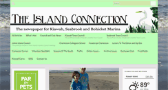 Desktop Screenshot of islandconnectionnews.com